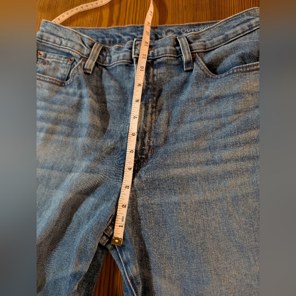 Outerknown Costa Crop Worn Indigo Size 30 - Picture 12 of 14